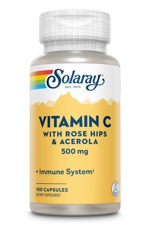 Solaray Vitamin C 500mg 100 Capsule
