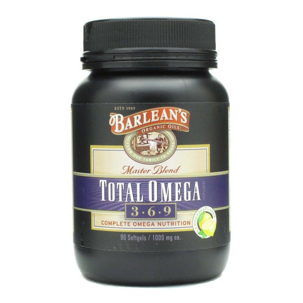 Barlean's Total Omega 3-6-9 90 Softgels