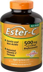American Health Products Ester-C 500 mg with Citrus Bioflavonoids 240 Capsule