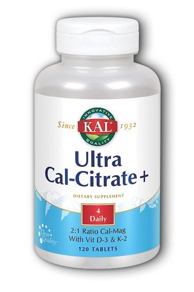Kal Ultra Cal Citrate + with K2 120 Tablet