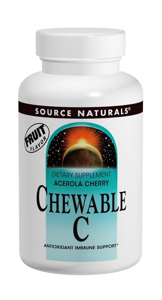 Source Naturals, Inc. Acerola Chewable C 500mg 100 Chewable