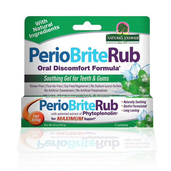 Nature's Answer PerioRub Topical Analgesic 0.5 oz Gel