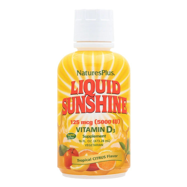 Nature's Plus Liquid Sunshine Vitamin D3 5000 IU 16 oz Liquid