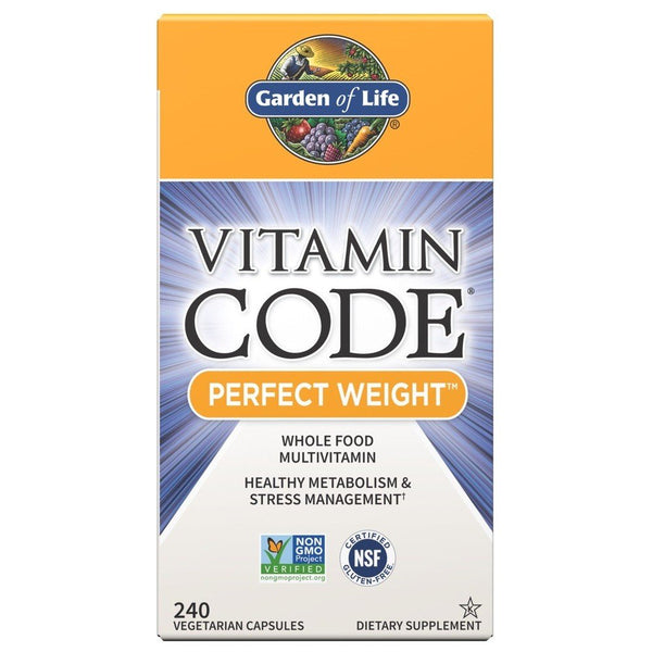Garden of Life Vitamin Code Perfect Weight Multi 240 Capsule