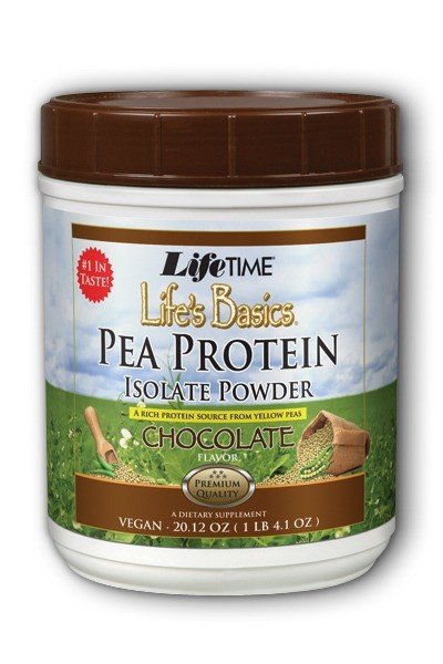 LifeTime Pea Protein Isolate Chocolate 20.12 oz Powder