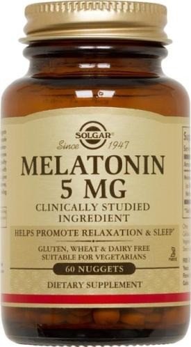 Solgar Melatonin 5mg Nuggets 60 Tablet