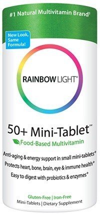 Rainbow Light 50+ Mini Tabs Multivitiamin 90 Tablet