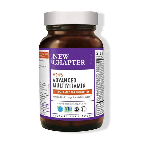 New Chapter Men's Advanced Multivitamin 72 Tablet
