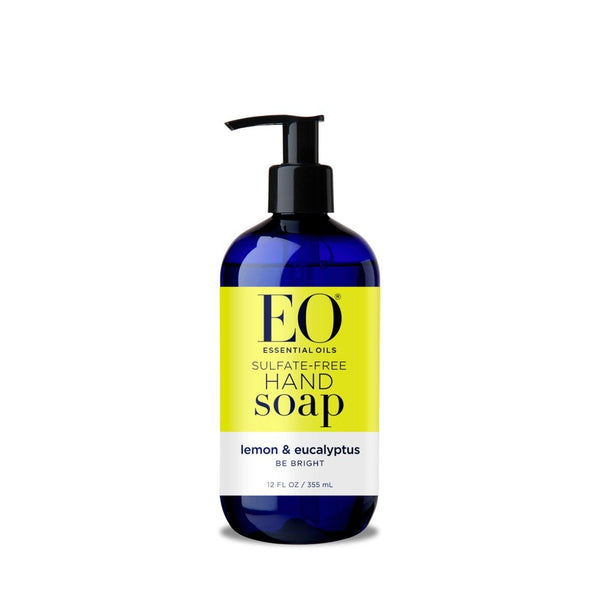 EO Liquid Hand Soap Lemon Eucalyptus 12 oz Liquid
