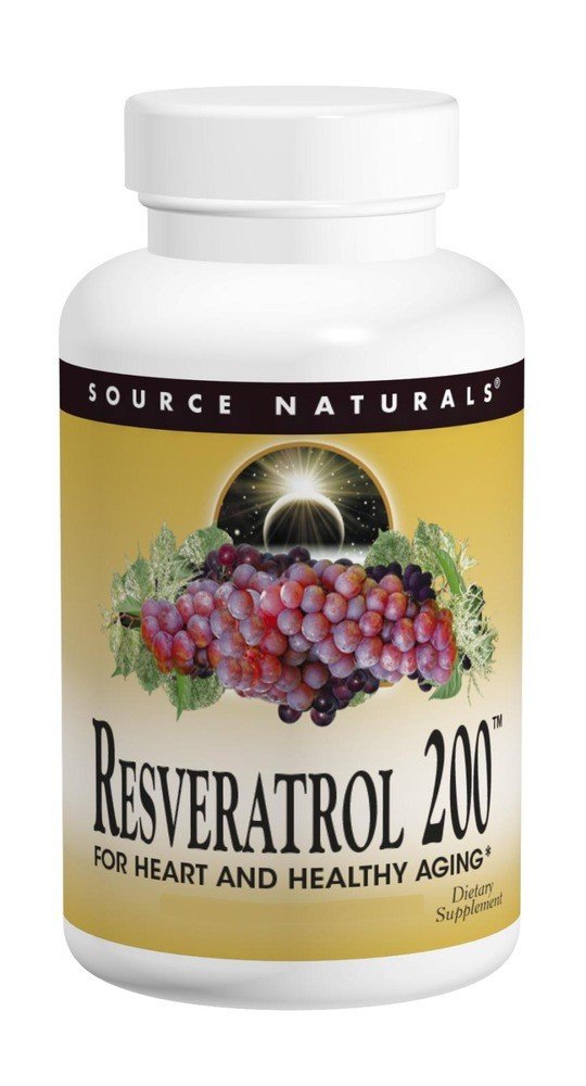 Source Naturals, Inc. Resveratrol 200mg 30 VegCap