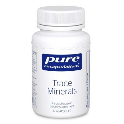 Pure Encapsulations Trace Minerals 60 VegCap