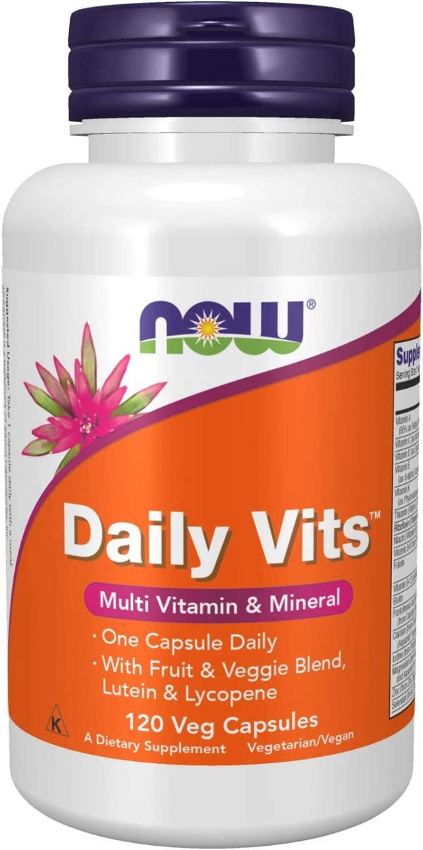 Now Foods Daily Vits Multi Vitamin & Mineral 120 VegCap
