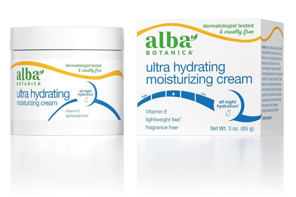 Alba Botanica Ultra Hydrating Moisturizing Cream 3 oz Cream