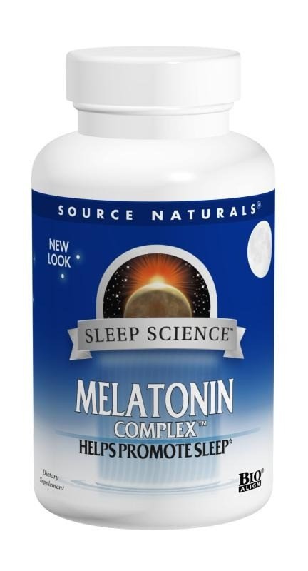 Source Naturals, Inc. Sleep Science Melatonin Complex 3 mg Orange 100 Lozenge