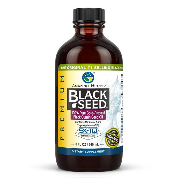 Amazing Herbs Premium Black Seed Oil 8 oz Oil