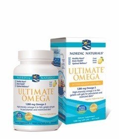 Nordic Naturals Ultimate Omega Fish Gels-Lemon 60 Softgel
