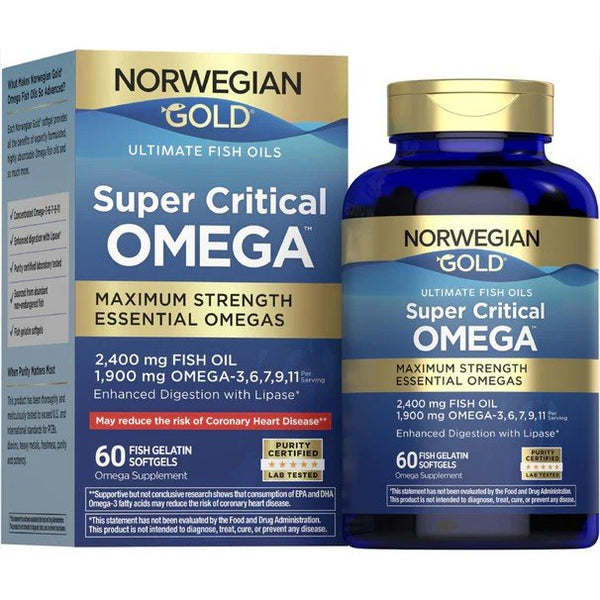 Renew Life Norwegian Gold Super Critical Omega 60 Softgel