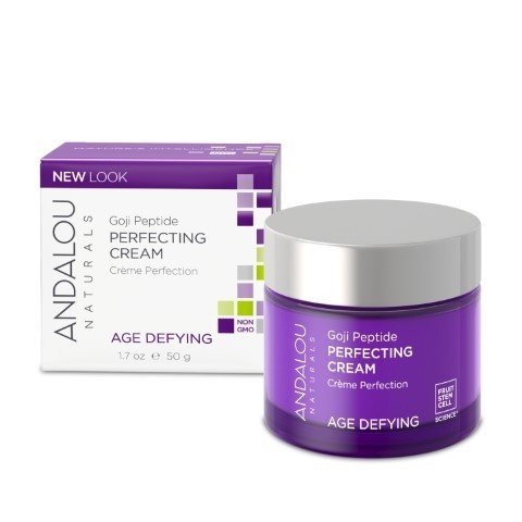 Andalou Naturals Super Goji Peptide Perfecting Cream 1.7 oz Cream