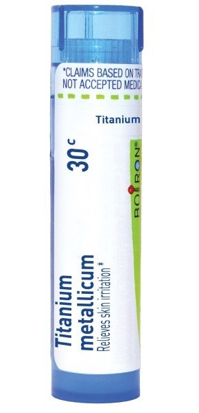 Boiron Titanium Metallicum 30C Homeopathic Single Medicine For First Aid 80 Pellet
