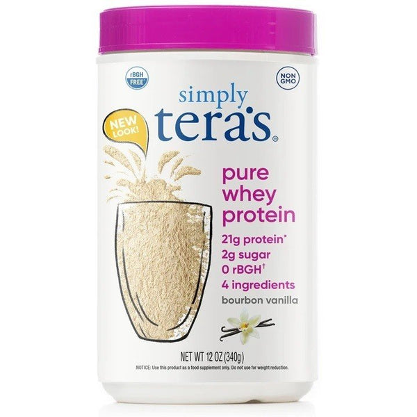 Simply Tera's Pure Whey Burbon Vanilla 12 oz Powder