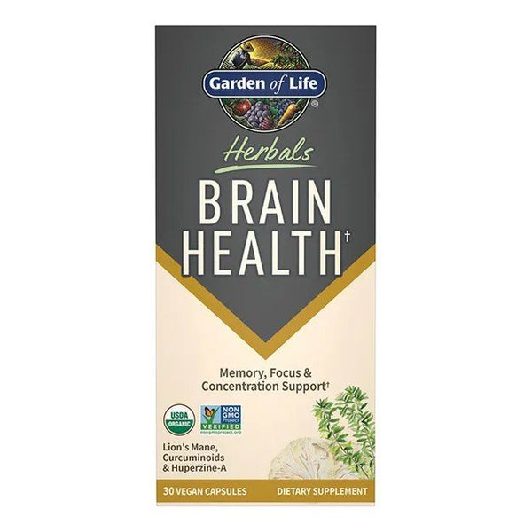 Garden of Life Herbals Brain Health 30 Capsule