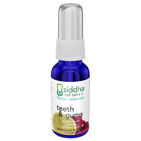 Siddha Flower Essences Teeth & Gums 1 fl oz Liquid