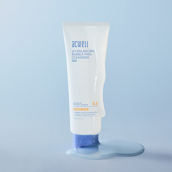 ACWELL pH Balancing Bubble Free Cleansing Gel 160ml