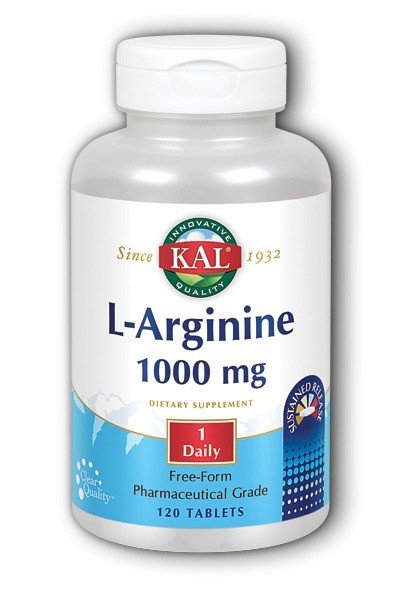 Kal L-Arginine Sustainded Release 120 Tablet