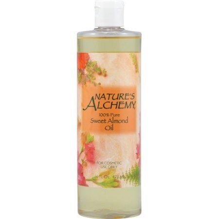 Nature's Alchemy Carrier Oil Sweet Almond 16 oz Oil