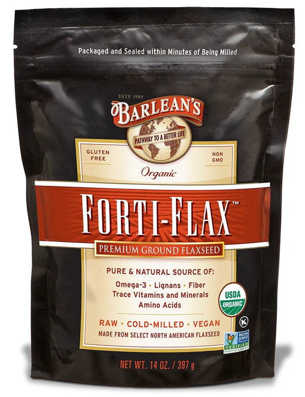 Barlean's Organic Forti Flax Pouch 14 oz (397 grams) Powder