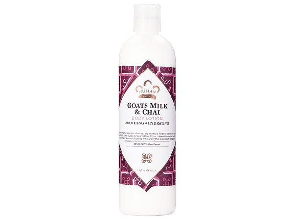 Nubian Heritage Body Lotion Goat's Milk & Chai 13 oz Lotion