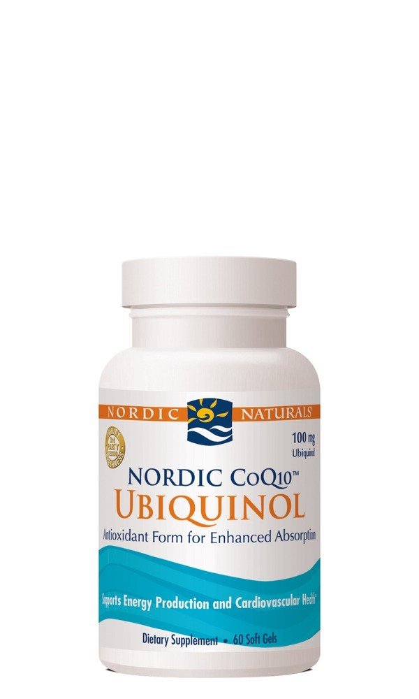Nordic Naturals Nordic CoQ10 Ubiquinol Unflavored 60 Softgel