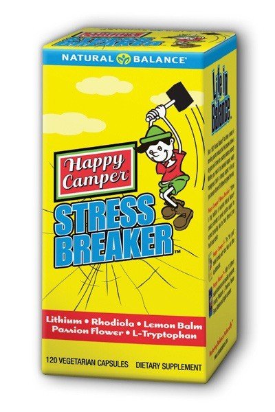 Natural Balance Happy Camper Stress Breaker 120 VegCap