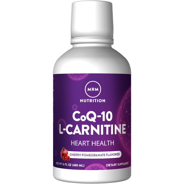 MRM (Metabolic Response Modifiers) CoQ10 L-Carnitine Liquid Cherry Pomegranate 16 oz Liquid