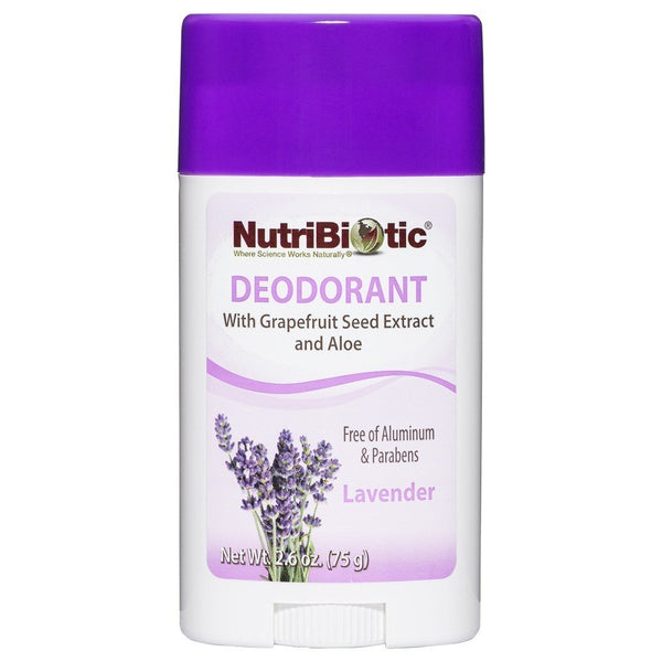 Nutribiotic Deodorant Stick - Lavender 2.6 oz. Stick