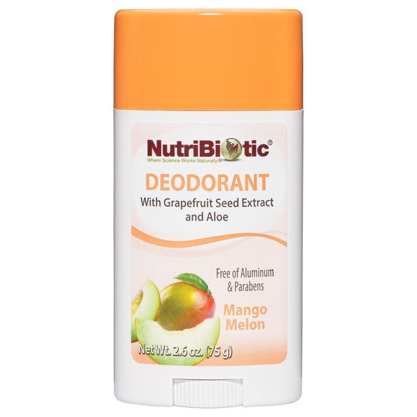 Nutribiotic Deodorant Stick - Mango Melon 2.6 oz Stick