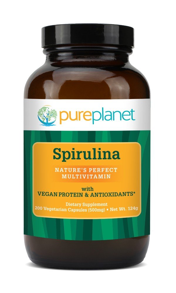 Pure Planet Products Premium Spirulina 200 VegCap