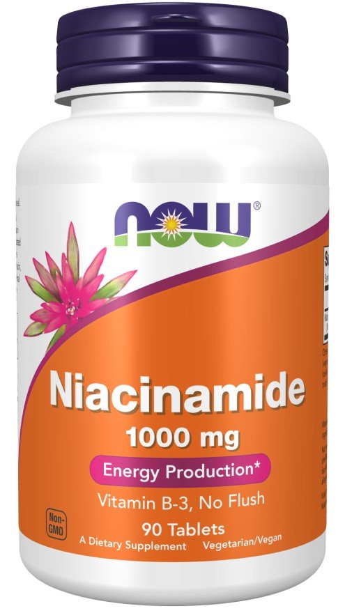 Now Foods Niacinamide 1000 mg 90 Tablet