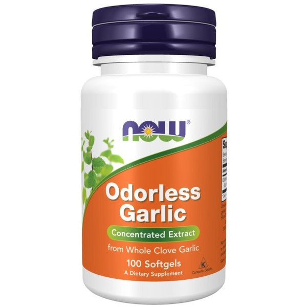 Now Foods Odorless Garlic 100 Softgel