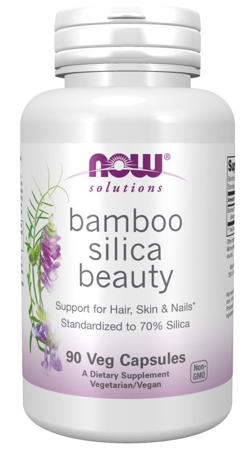 Now Foods Bamboo Silica Beauty 90 VegCap