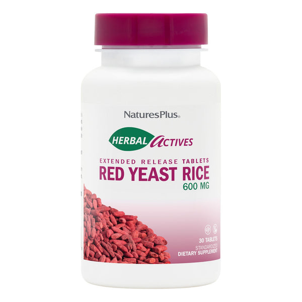 Nature's Plus Red Yeast Rice Extended Release 600 mg 30 Tablet