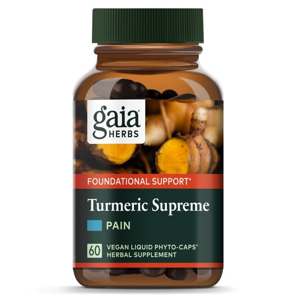 Gaia Herbs Turmeric Supreme Pain 60 Capsule