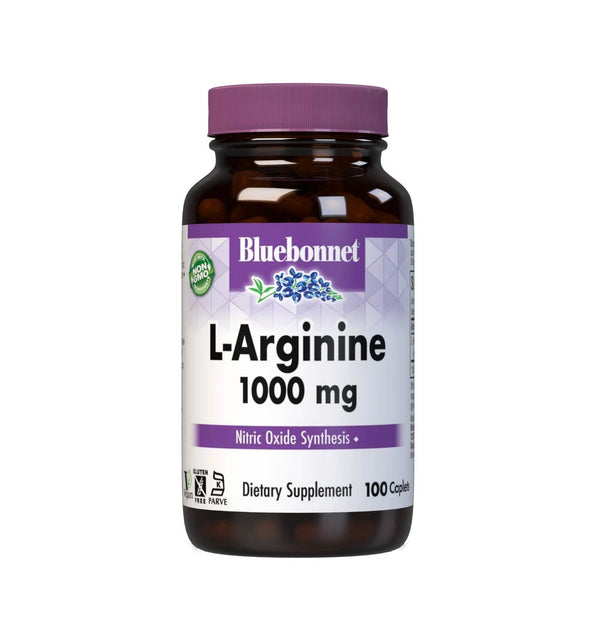 Bluebonnet L-Arginine 1000mg 100 Caplet