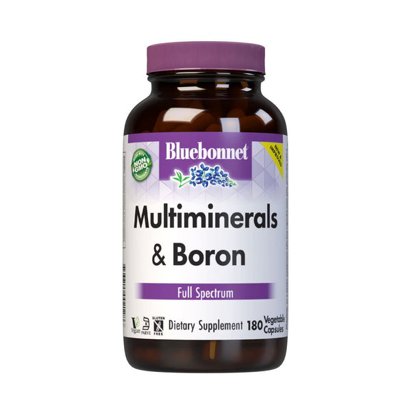 Bluebonnet Multi Minerals Plus Boron 180 Capsule