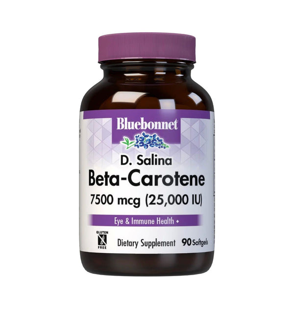 Bluebonnet D.Salina Carotene Beta-Carotene 25,000 IU 90 Softgel