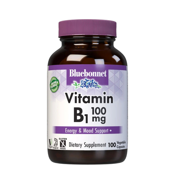 Bluebonnet Vitamin B-1 100mg 100 VegCap