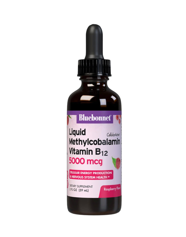 Bluebonnet Liquid Cellular Active Methylcobalamin 5000 mcg 2 fl oz Liquid