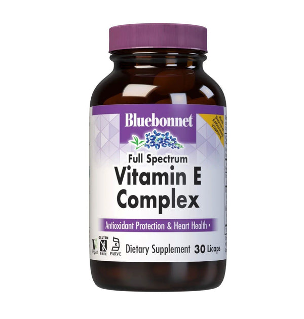 Bluebonnet Full Spectrum Vitamin E Complex 30 VegCap