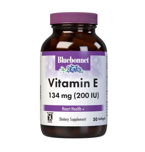 Bluebonnet Vitamin E 134 mg (200 IU ) Mixed 50 Softgel