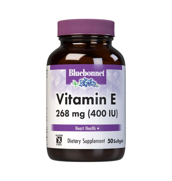 Bluebonnet Vitamin E 268 mg (400IU) 50 Softgel